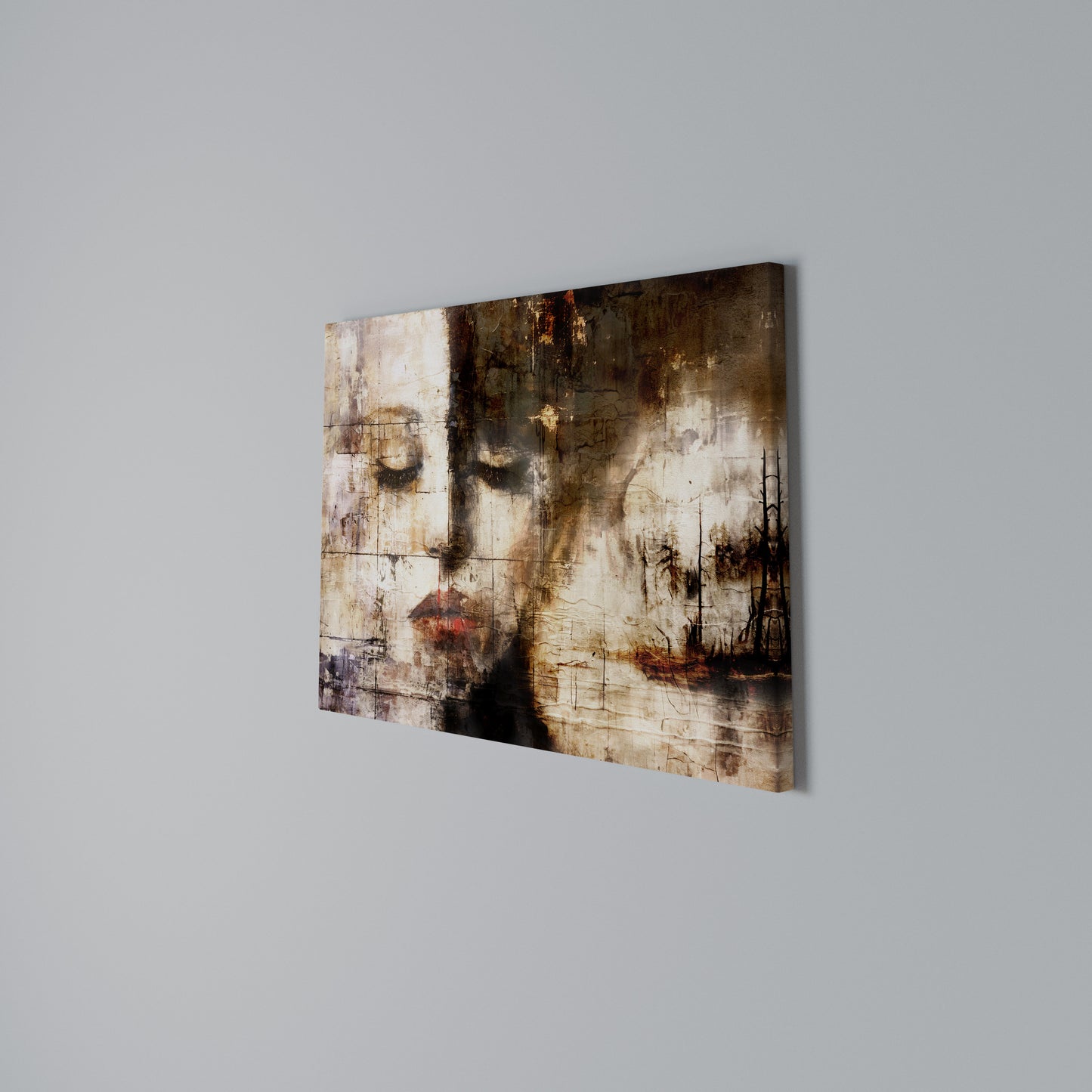 CAPTURED SERENITY Horizontal Canvas Print