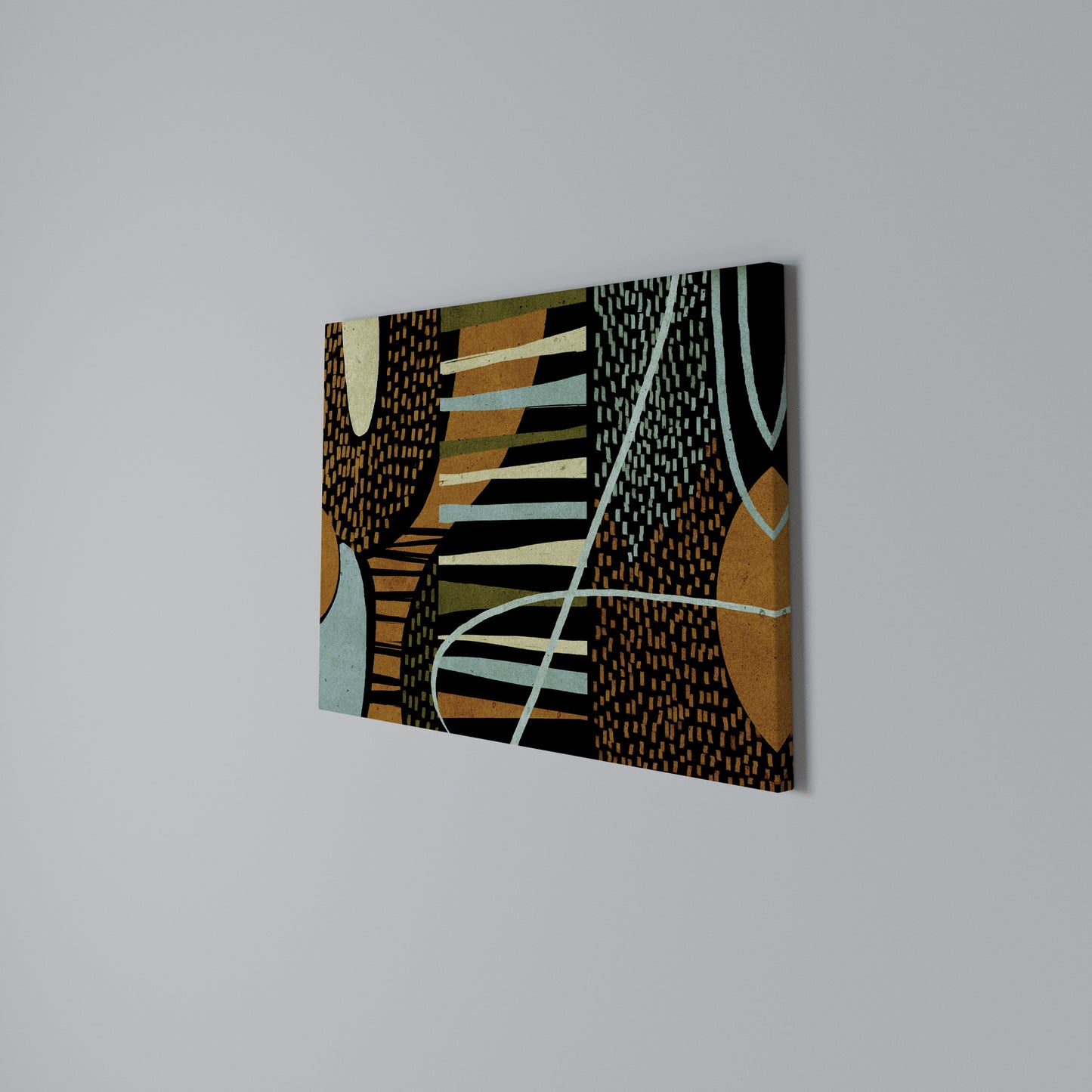 CLEAR CREATION Horizontal Canvas Print