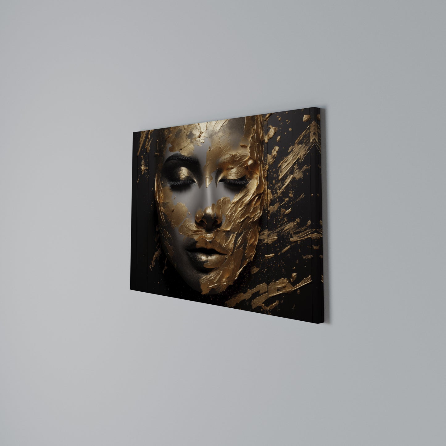 SHIMMERING ELEGANCE Horizontal Canvas Print
