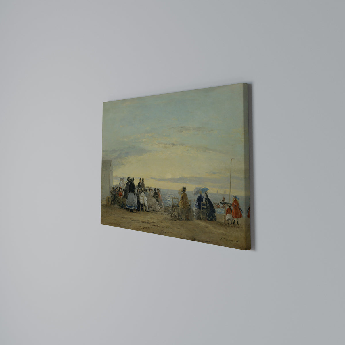 CHARMING COASTAL MOMENTS Horizontal Canvas Print