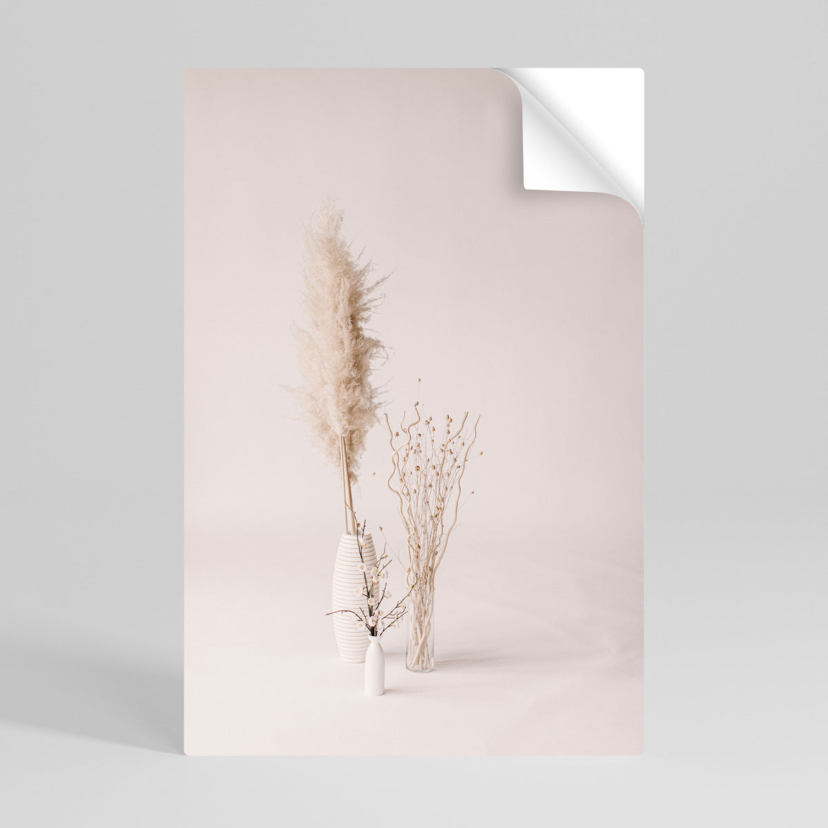 WHISPERING VASES Póster Autocolante Vertical
