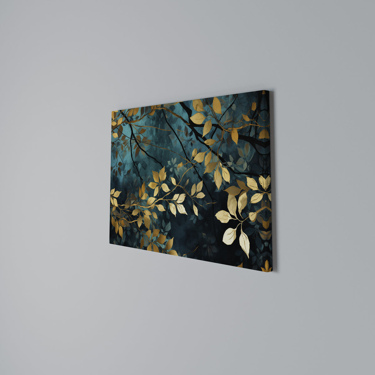 LUSH TURQUOISE Horizontal Canvas Print