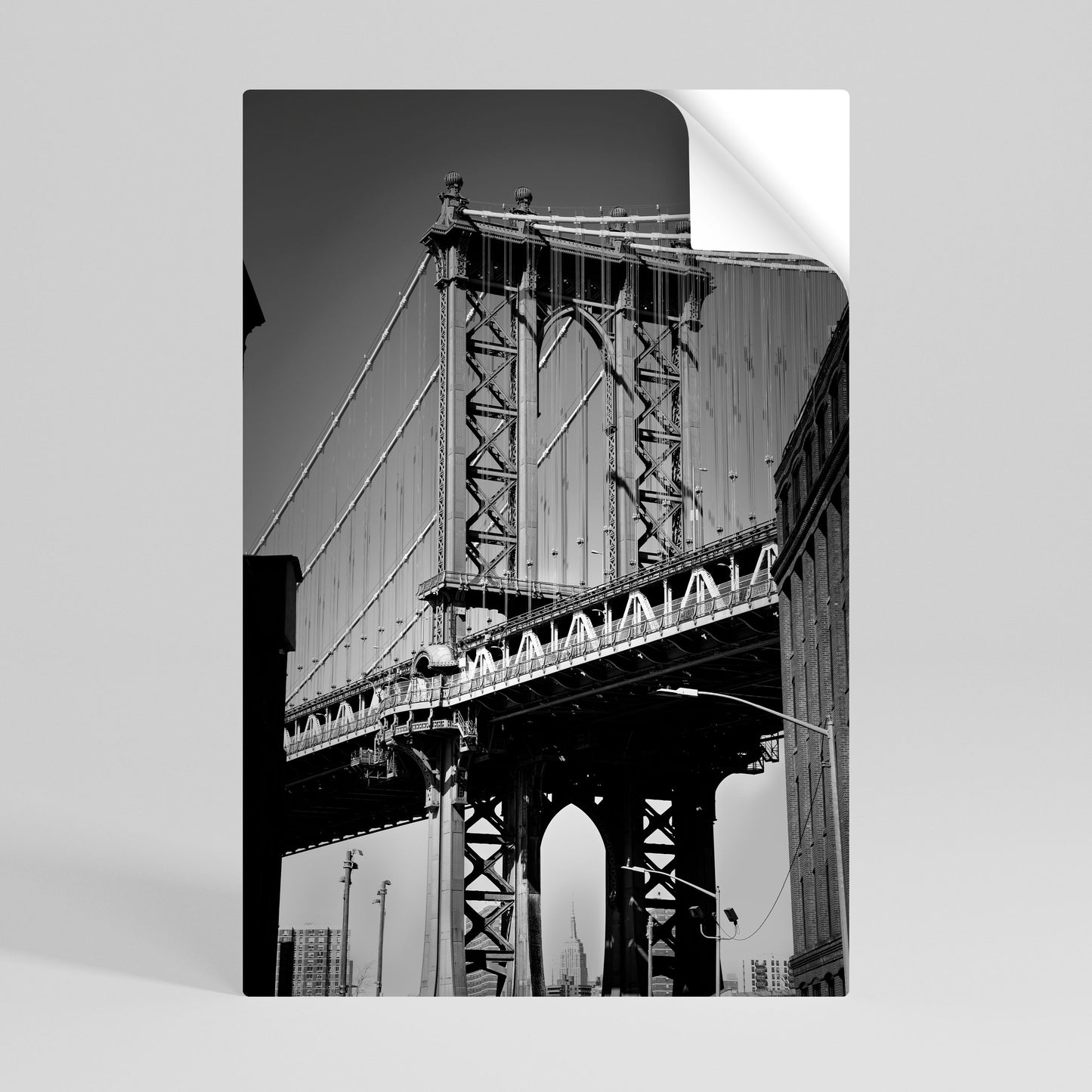 TIMELESS BRIDGE TALES Póster Autocolante Vertical