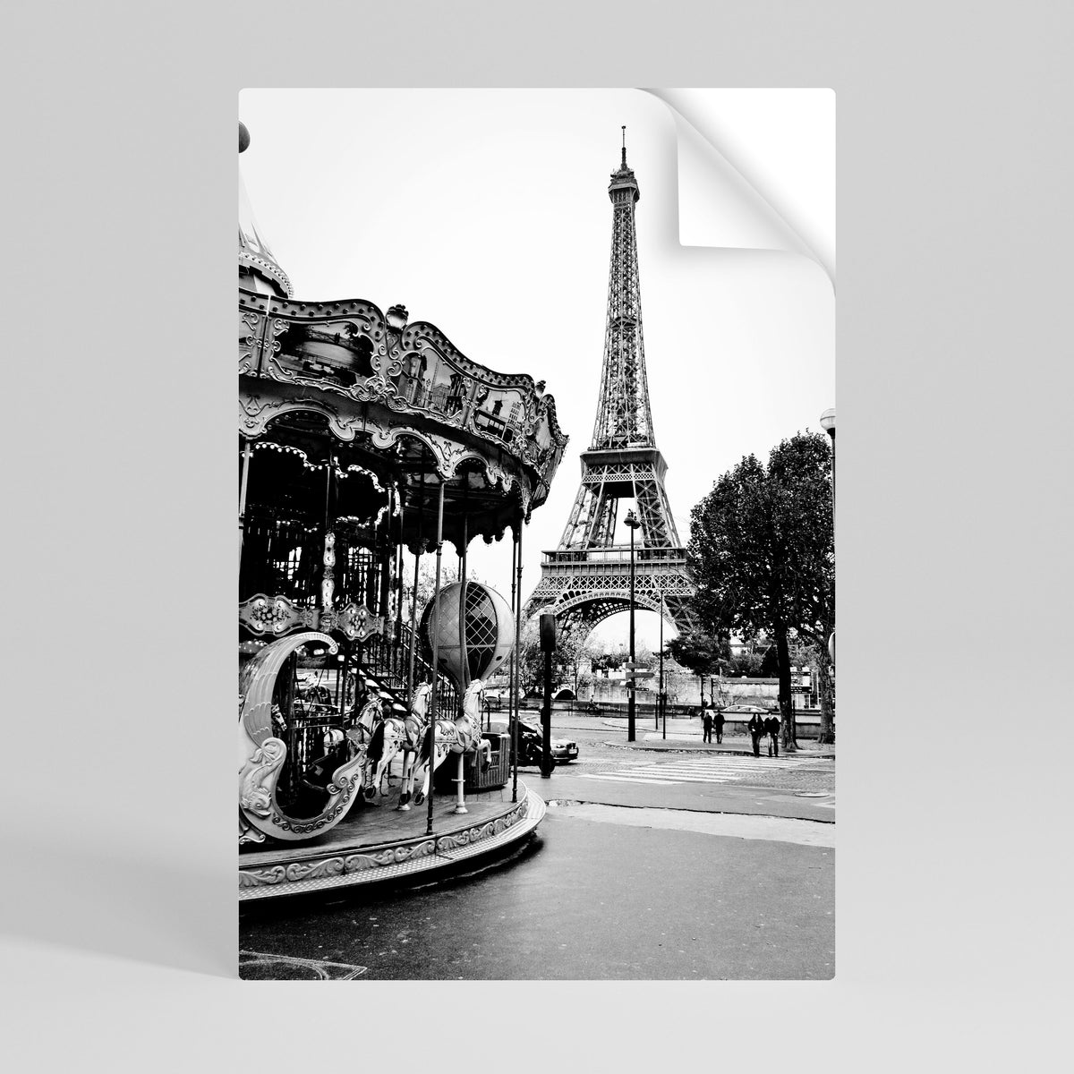 CHARMS OF THE CITY Póster Autocolante Vertical