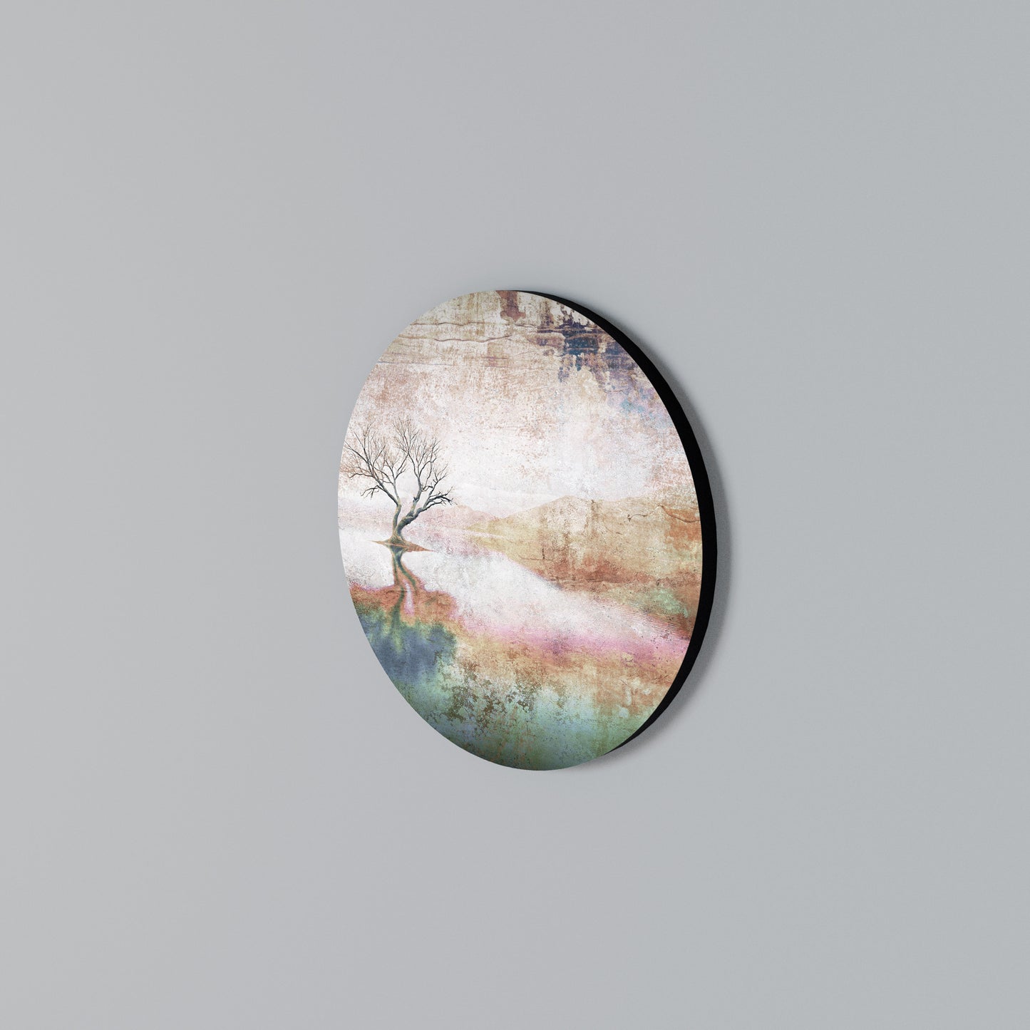 FADING MEMORIES Arte de Parede Redonda