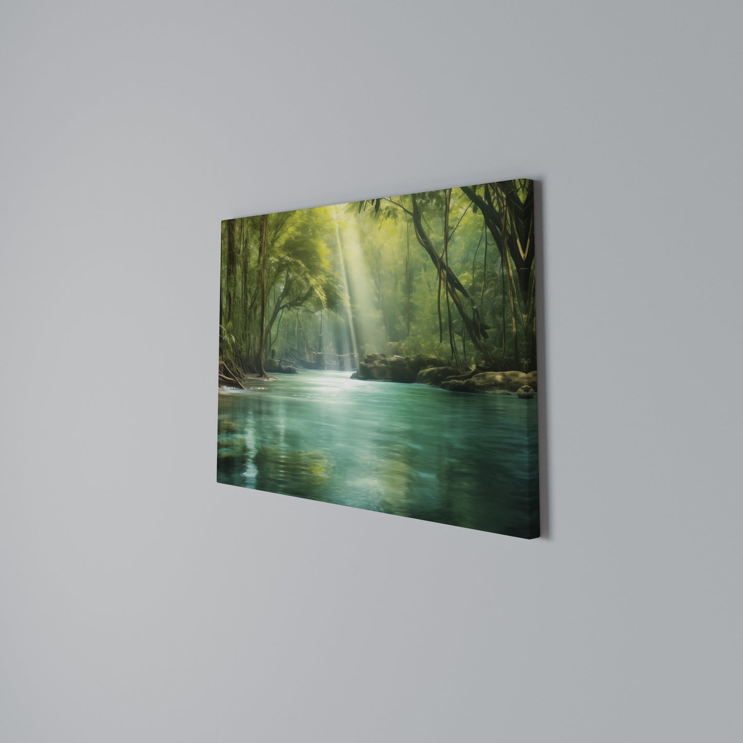 SERENE REFLECTIONS Horizontal Canvas Print