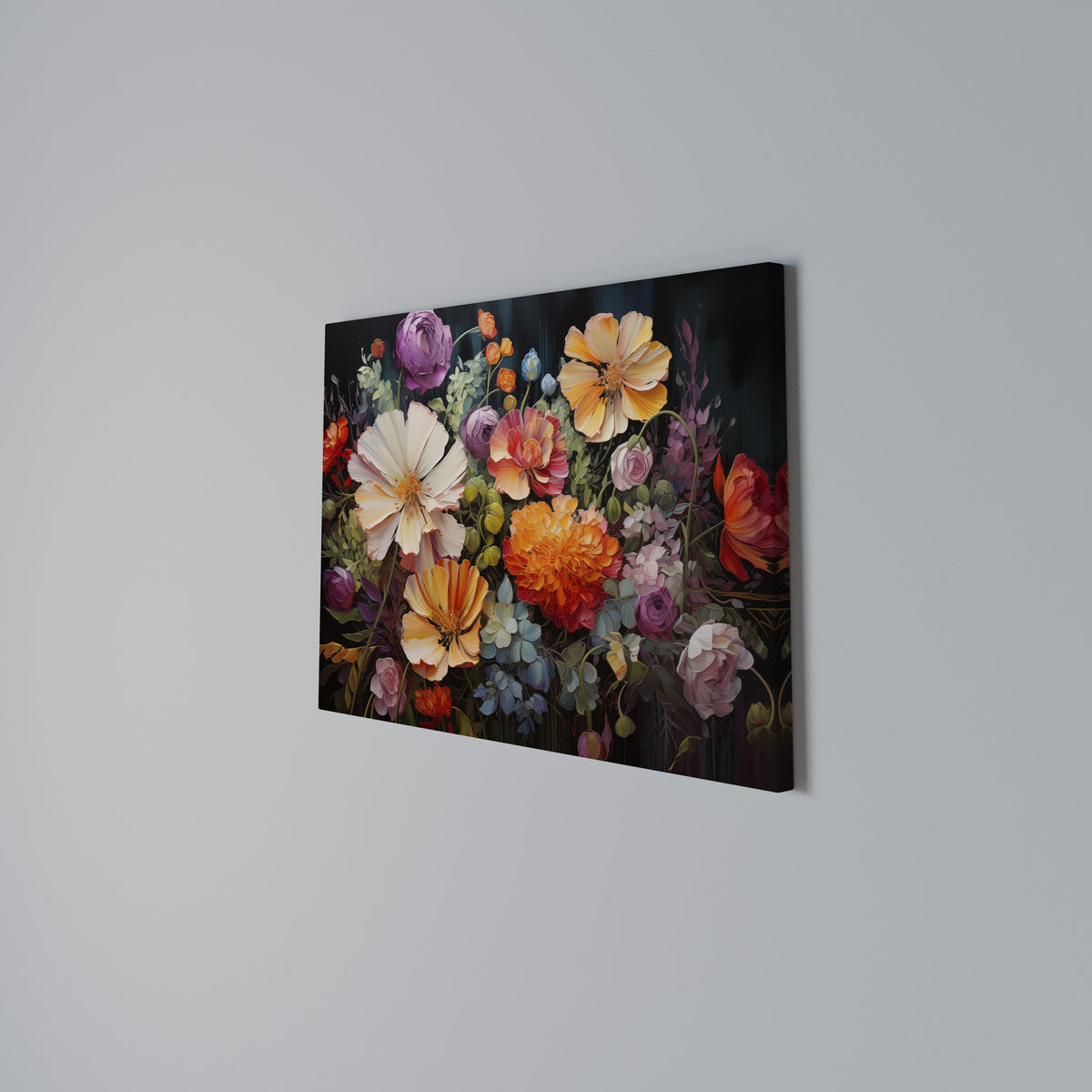 BLOOMING WILDERNESS Horizontal Canvas Print