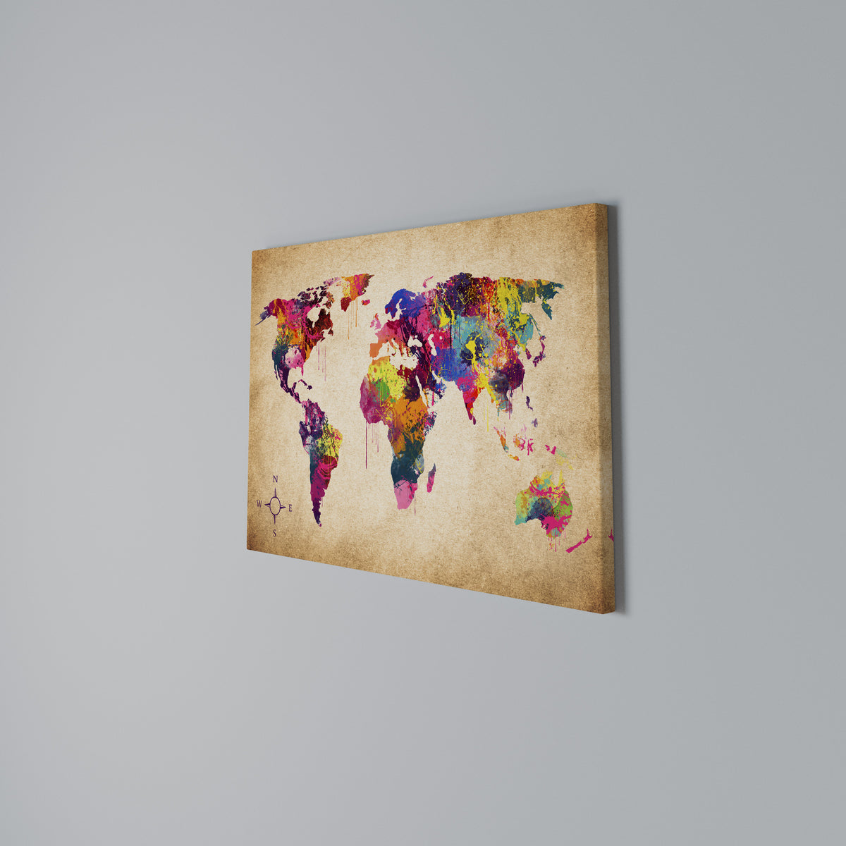 VIBRANT EARTHSCAPE Horizontal Canvas Print