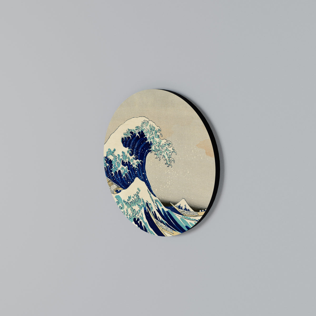 Round Wall Art – THE GREAT WAVE