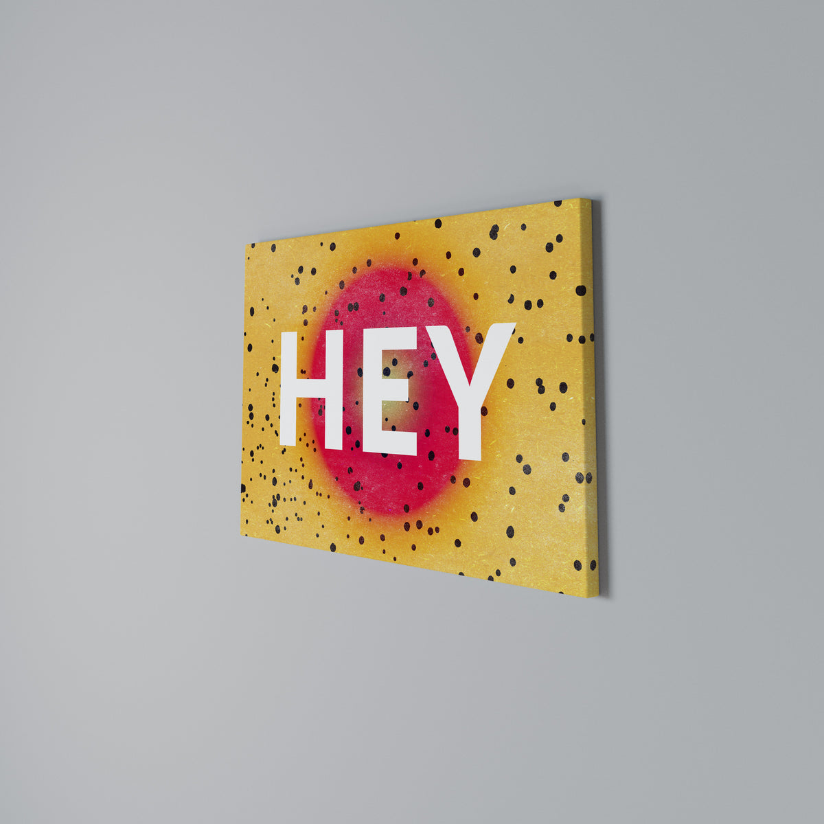 HEY THERE Horizontal Canvas Print