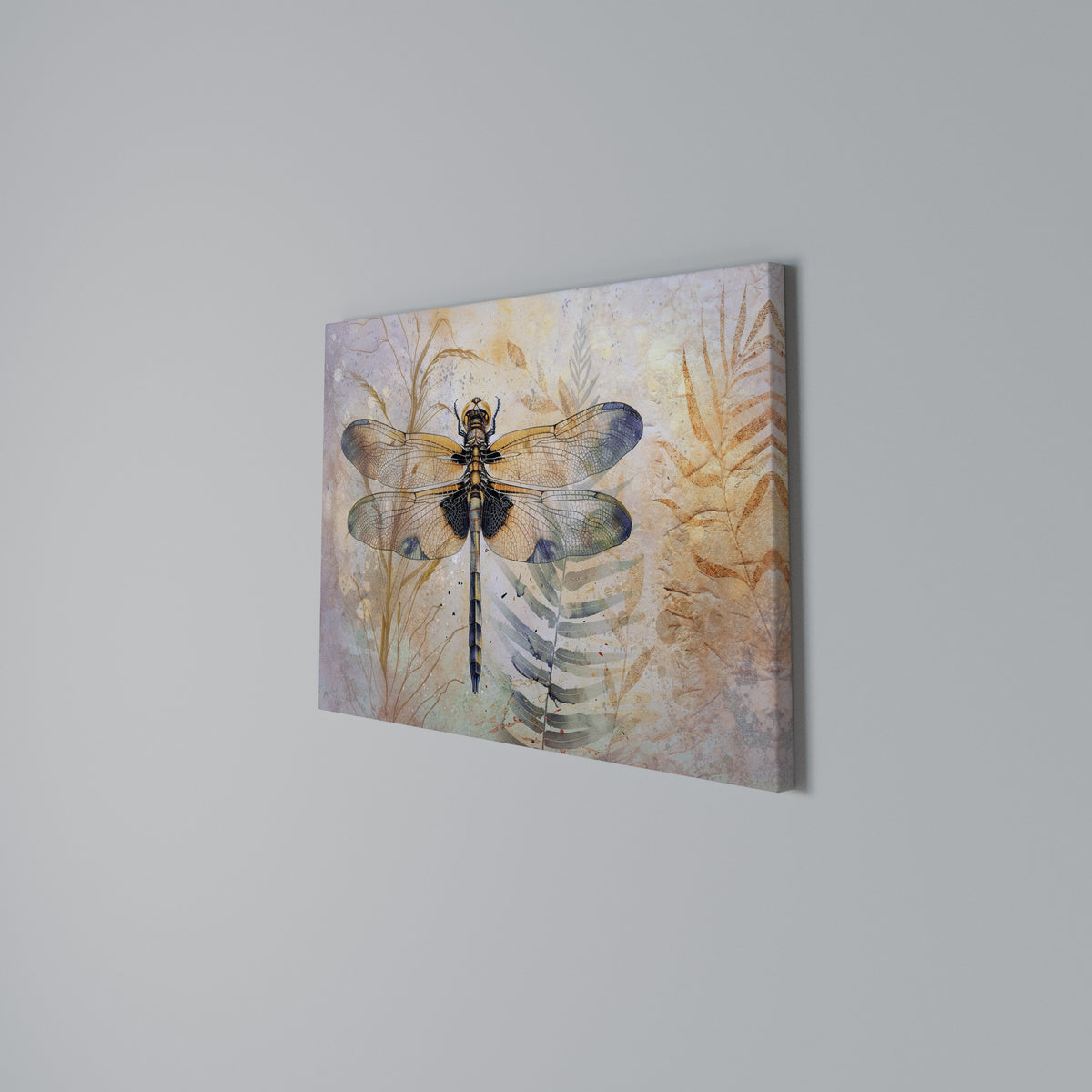 HER HIGHNESS DRAGONFLY Horizontal Canvas Print