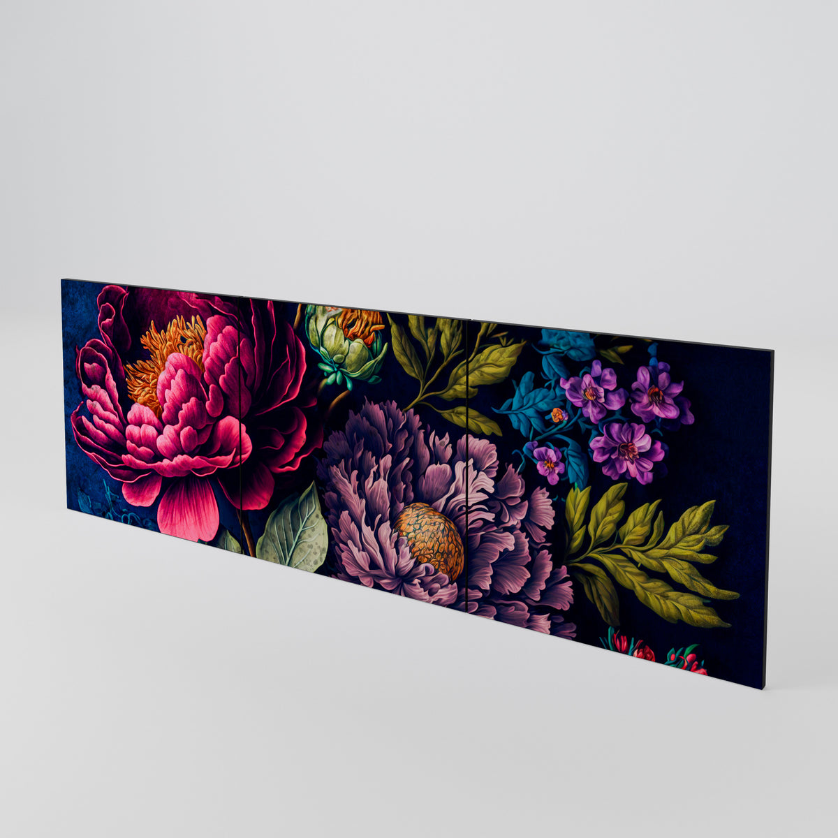 BLOOMING ELEGANCE 3-Piece Sideboard Door Set