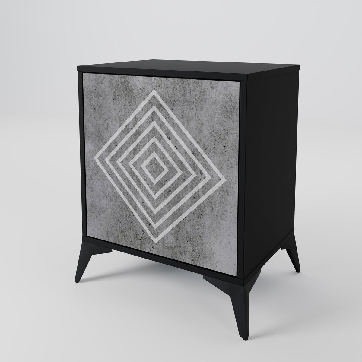 POLYGONAL ARTISTRY Aparador de 1 Porta