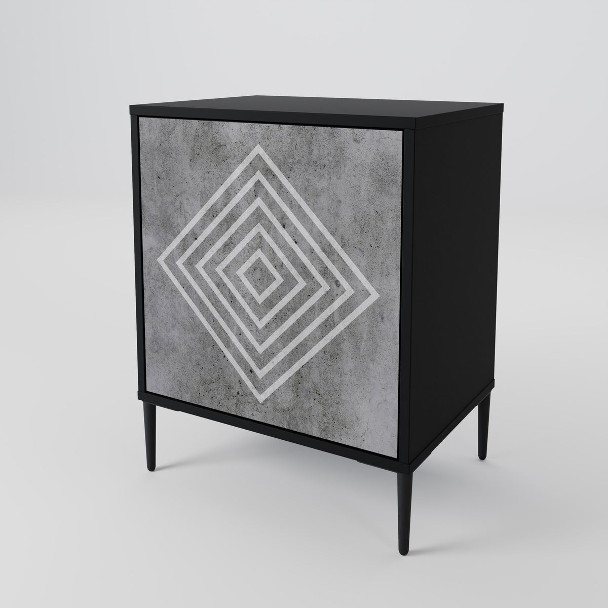 POLYGONAL ARTISTRY Aparador de 1 Porta