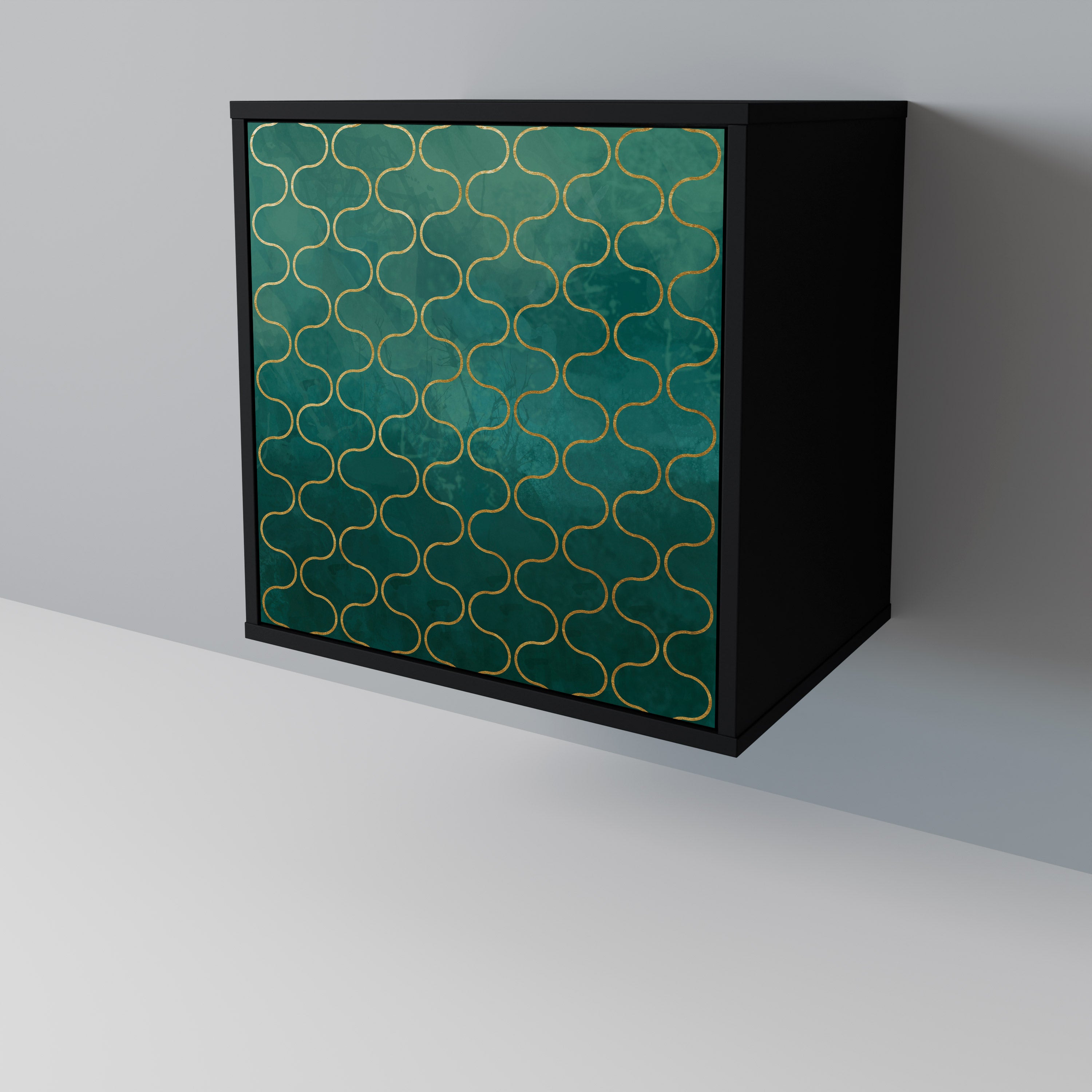 TESSELATED GREENERY Aparador de 1 Porta