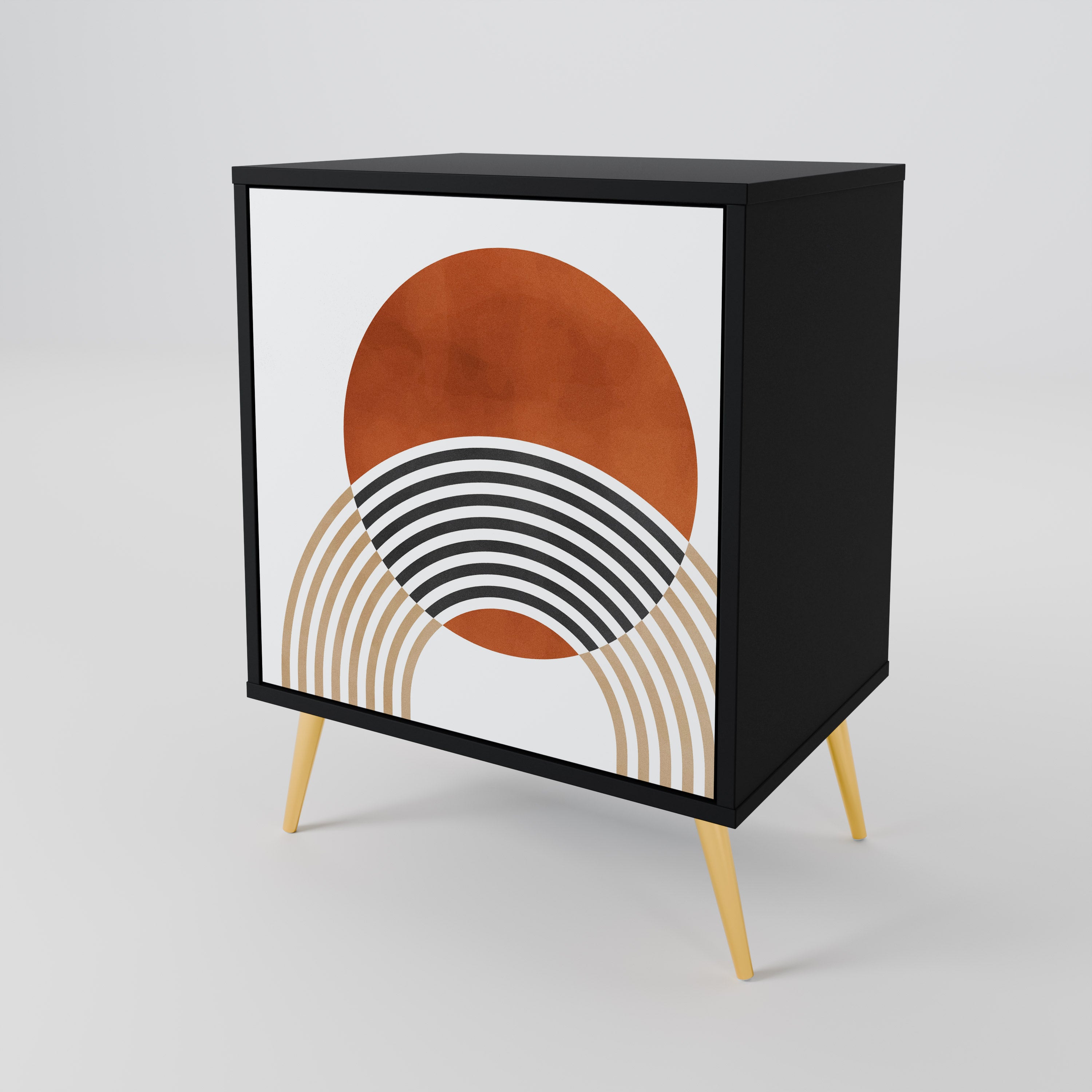 CIRCLE RHYTM 1-Door Sideboard