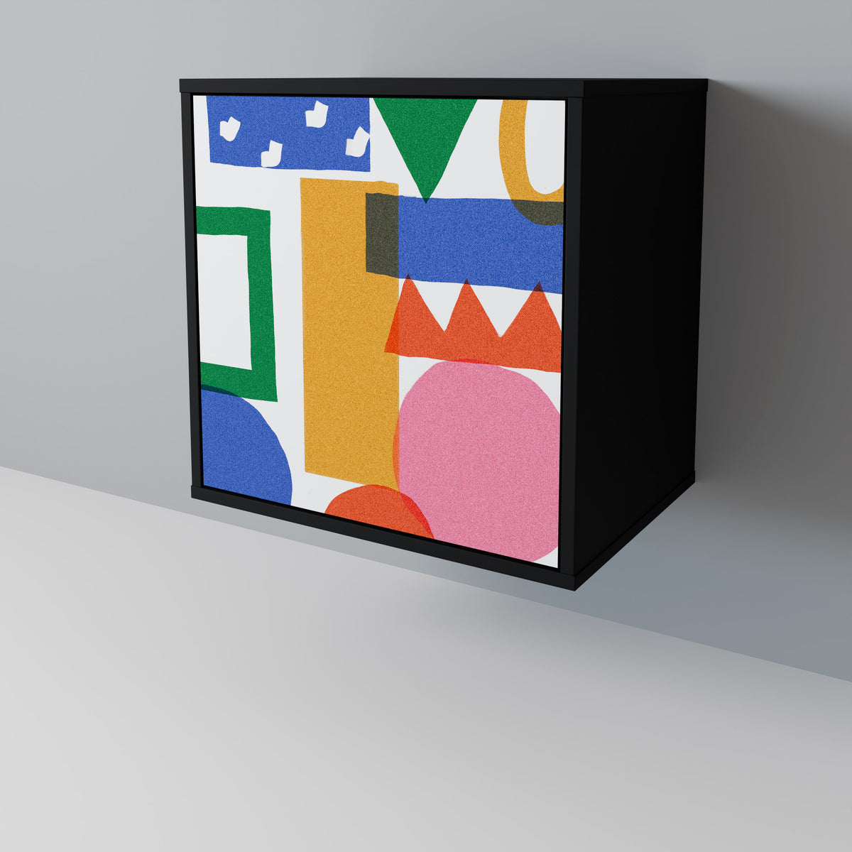 GEOMETRIC GLIMMER Aparador de 1 Porta