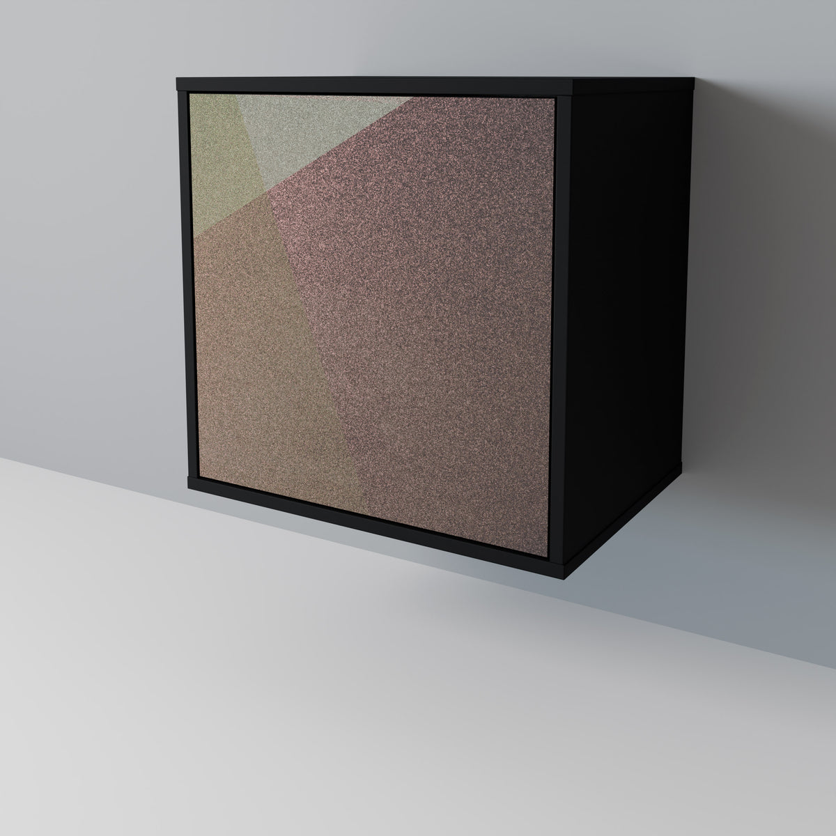 BEIGE GEOMETRY Aparador de 1 Porta