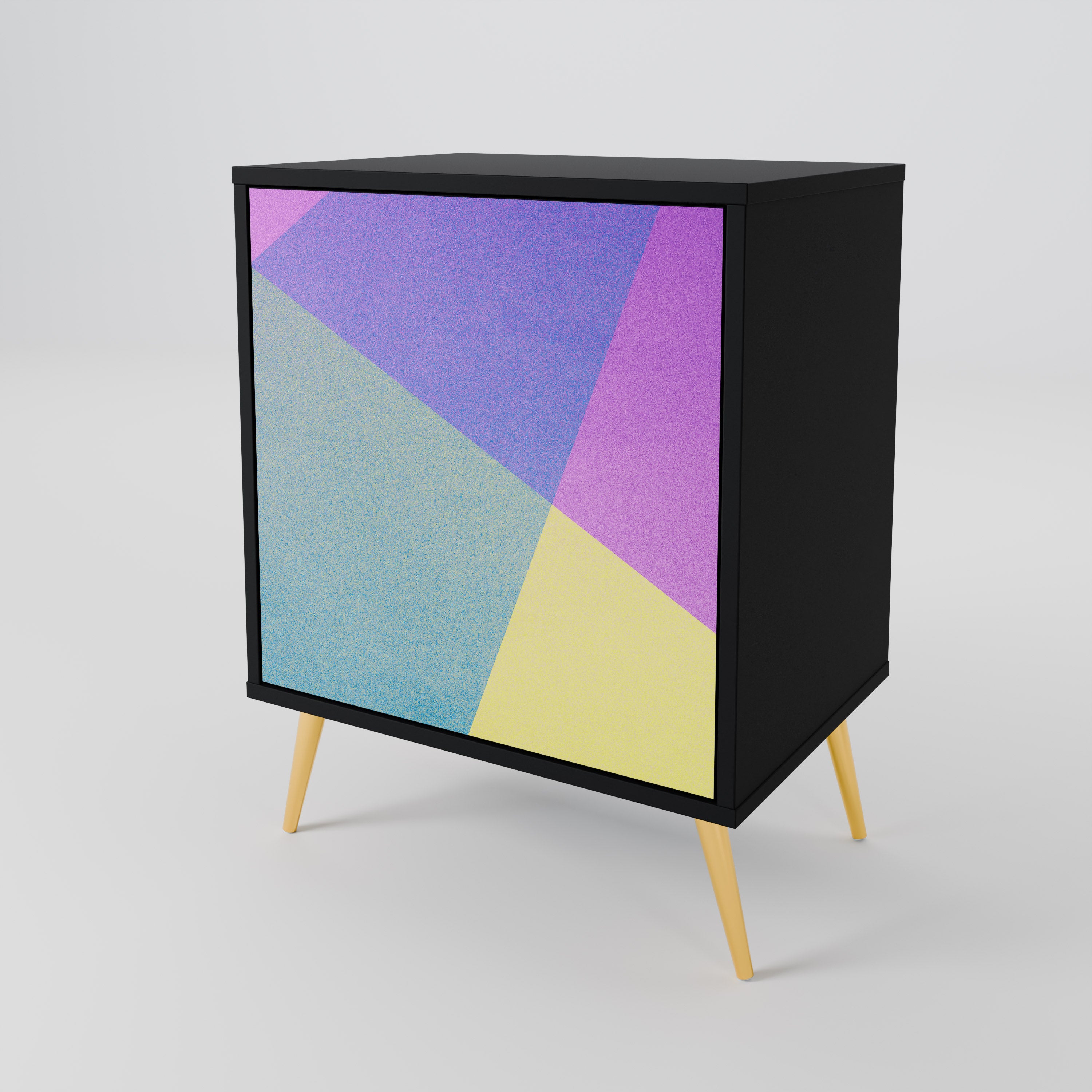 BRIGHT GEOMETRY 1-Door Sideboard
