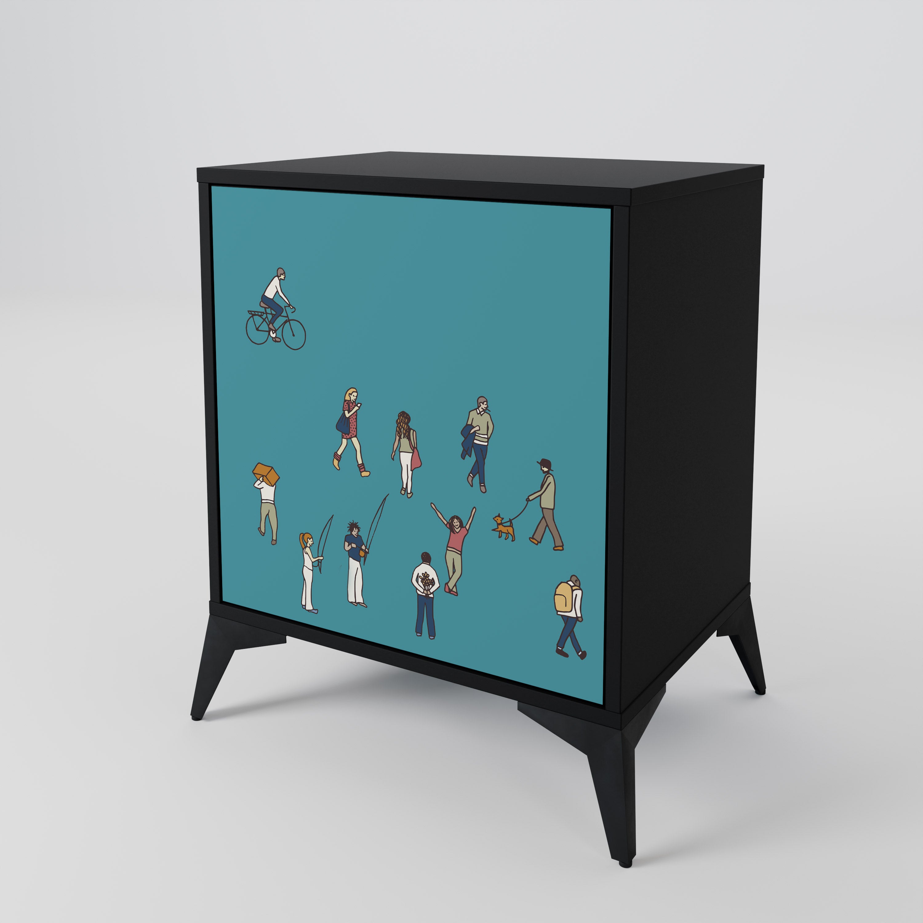 COLLECTIVE STREAM 1-Door Sideboard