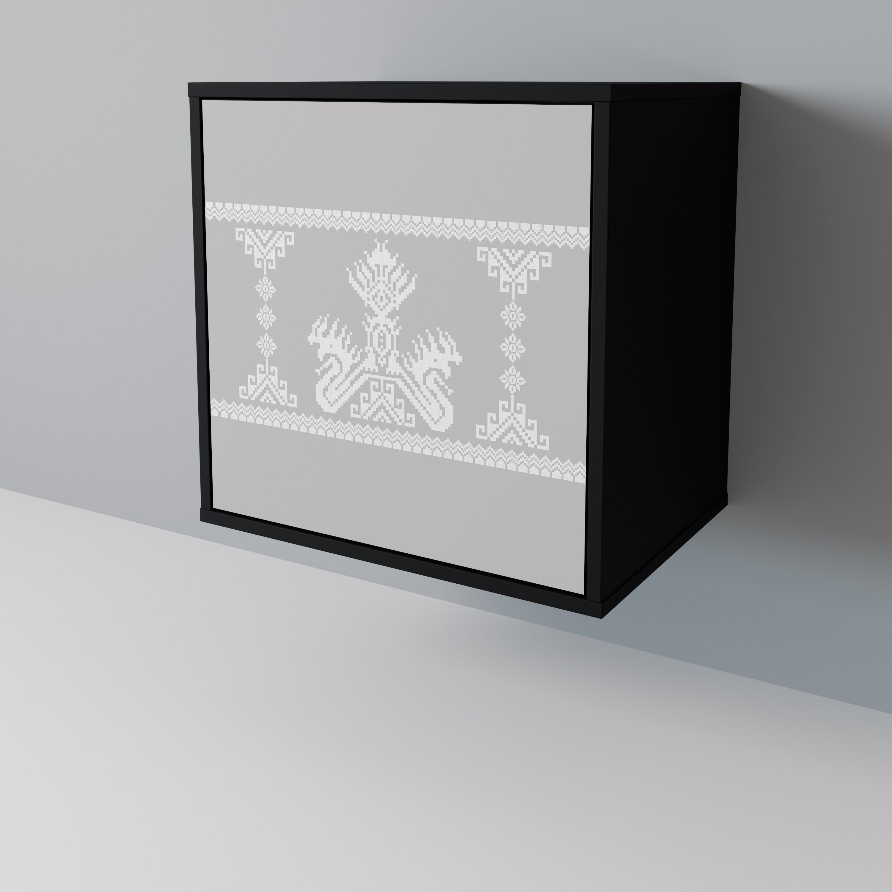 THAI GRAY 1-Door Sideboard