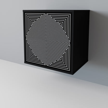 POLYGON ILLUSION Aparador de 1 Porta