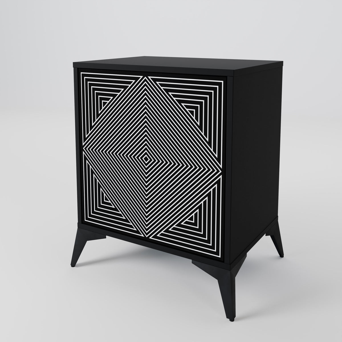 POLYGON ILLUSION Aparador de 1 Porta
