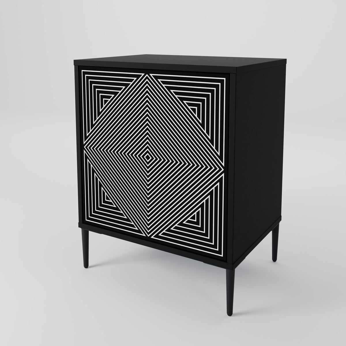 POLYGON ILLUSION Aparador de 1 Porta