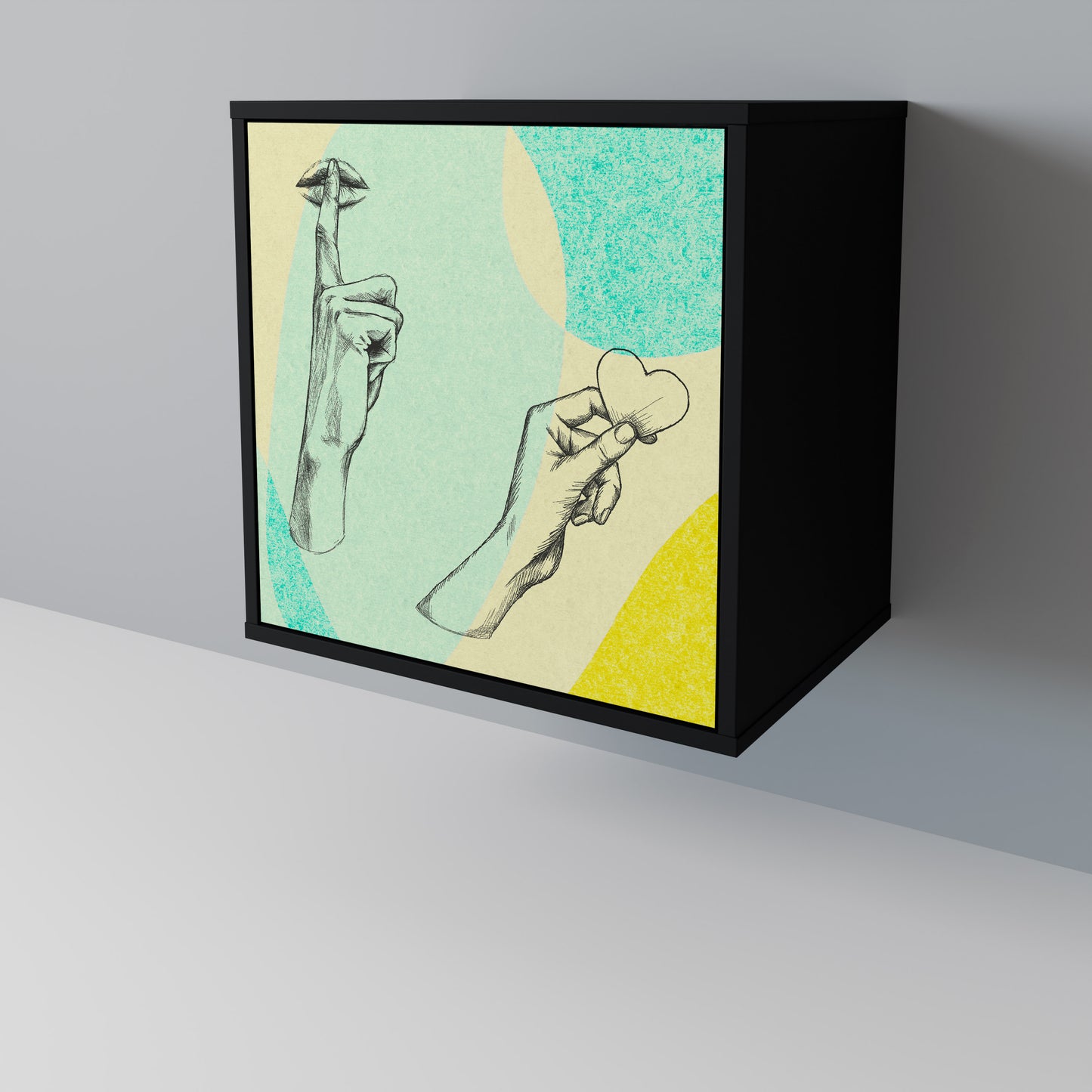 BODY LANGUAGE 1-Door Sideboard