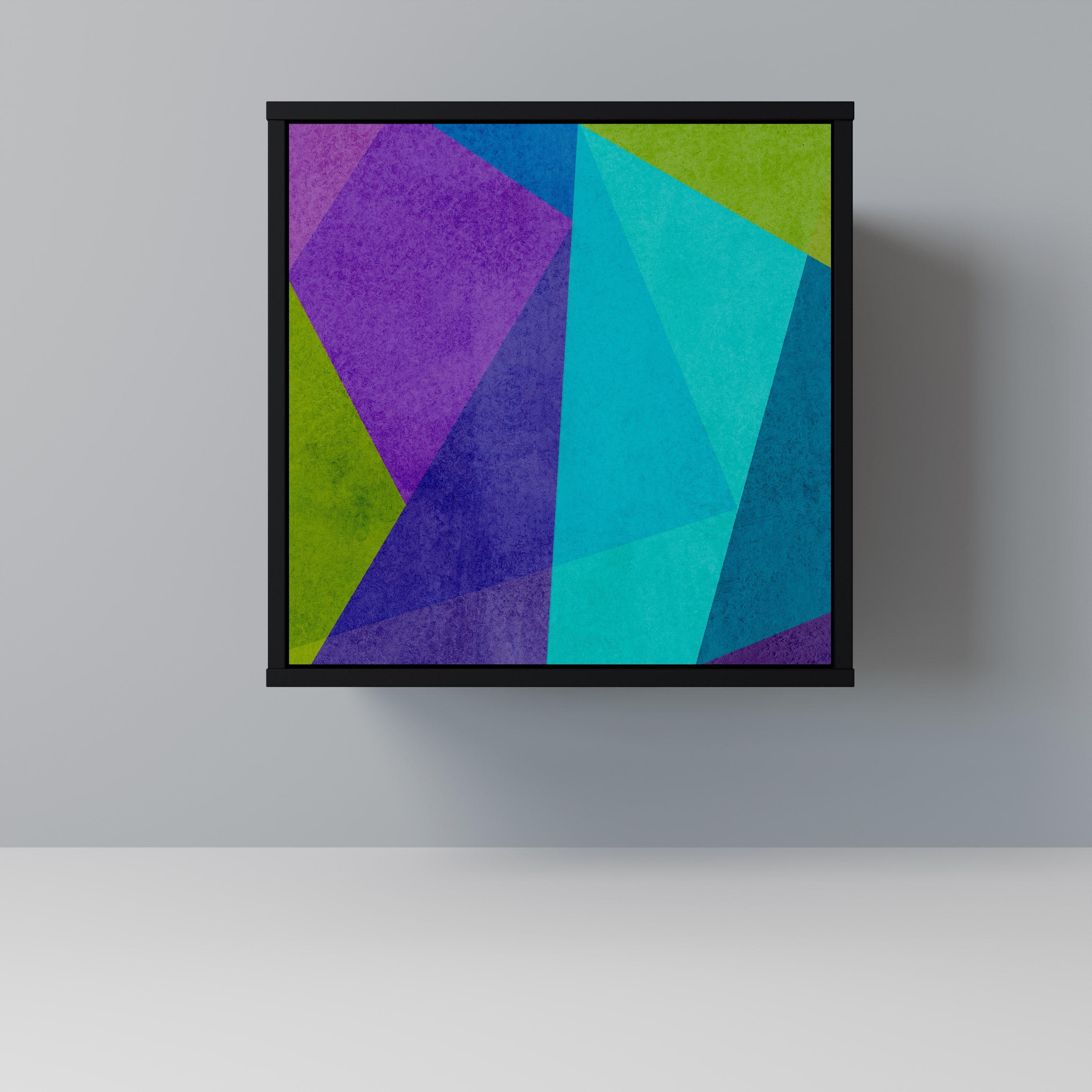 COLD SHOWCASE Aparador de 1 Porta em Acabamento Preto