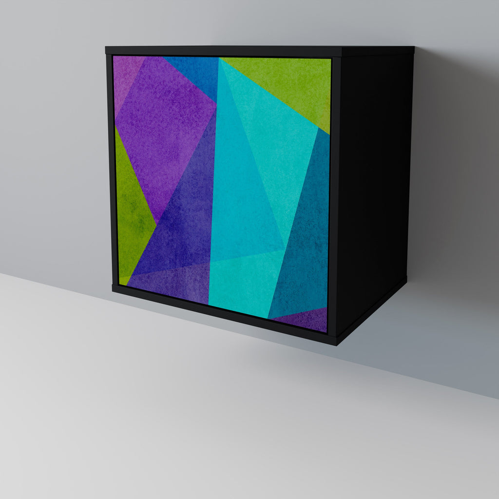 COLD SHOWCASE Aparador de 1 Porta em Acabamento Preto