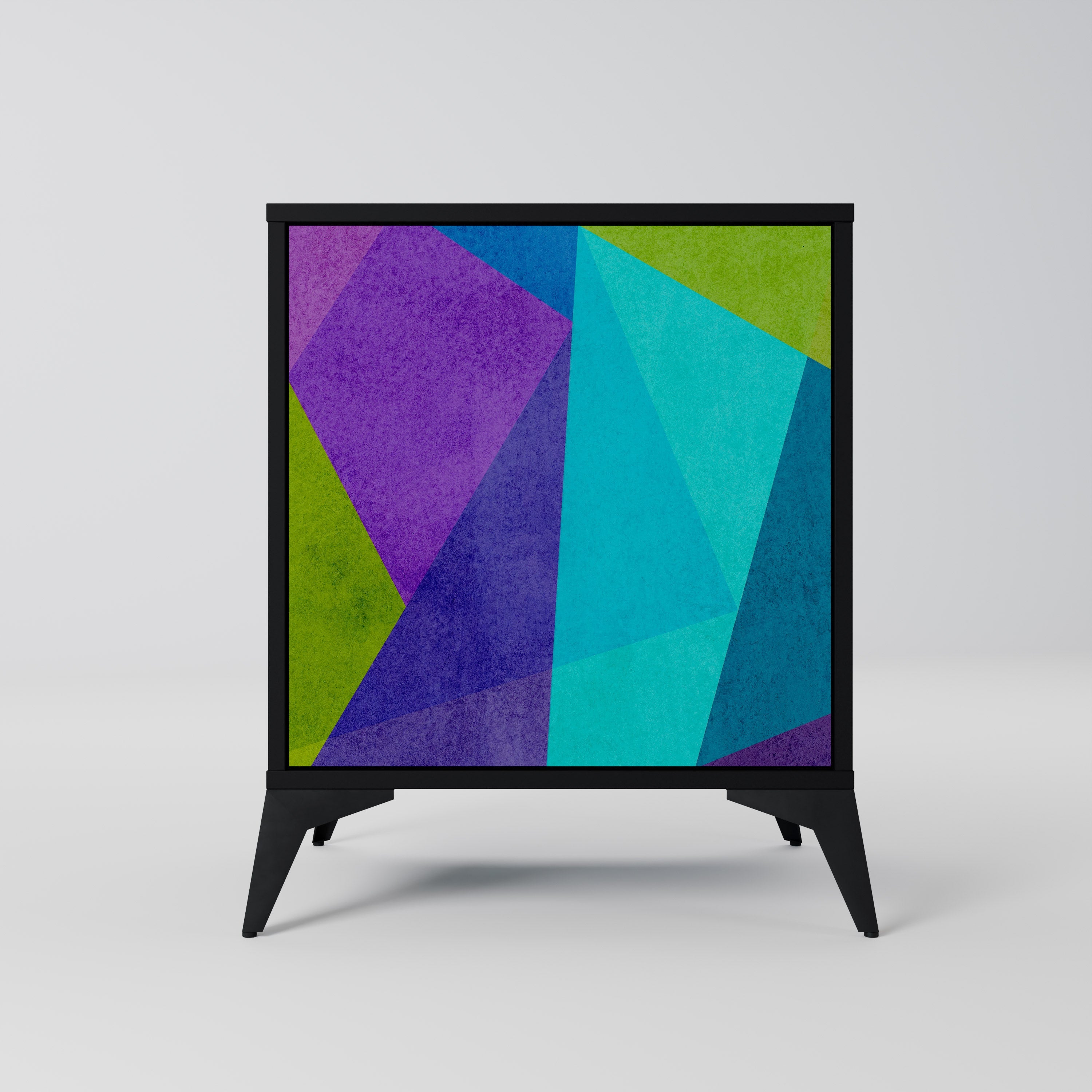 COLD SHOWCASE Aparador de 1 Porta em Acabamento Preto