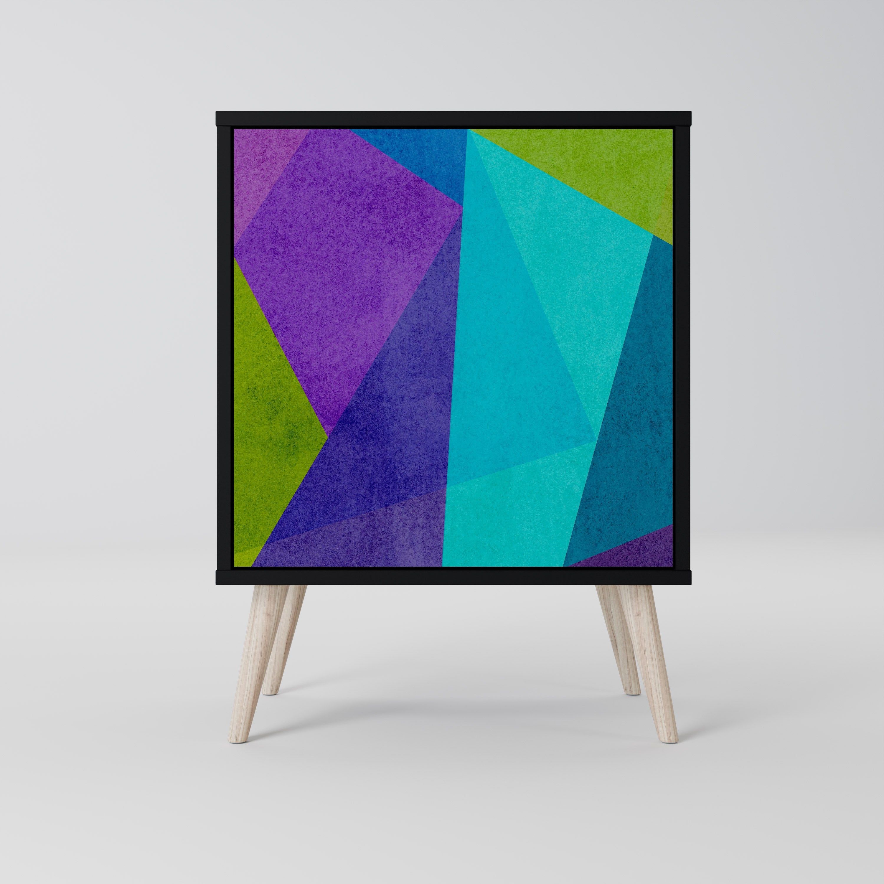 COLD SHOWCASE Aparador de 1 Porta em Acabamento Preto