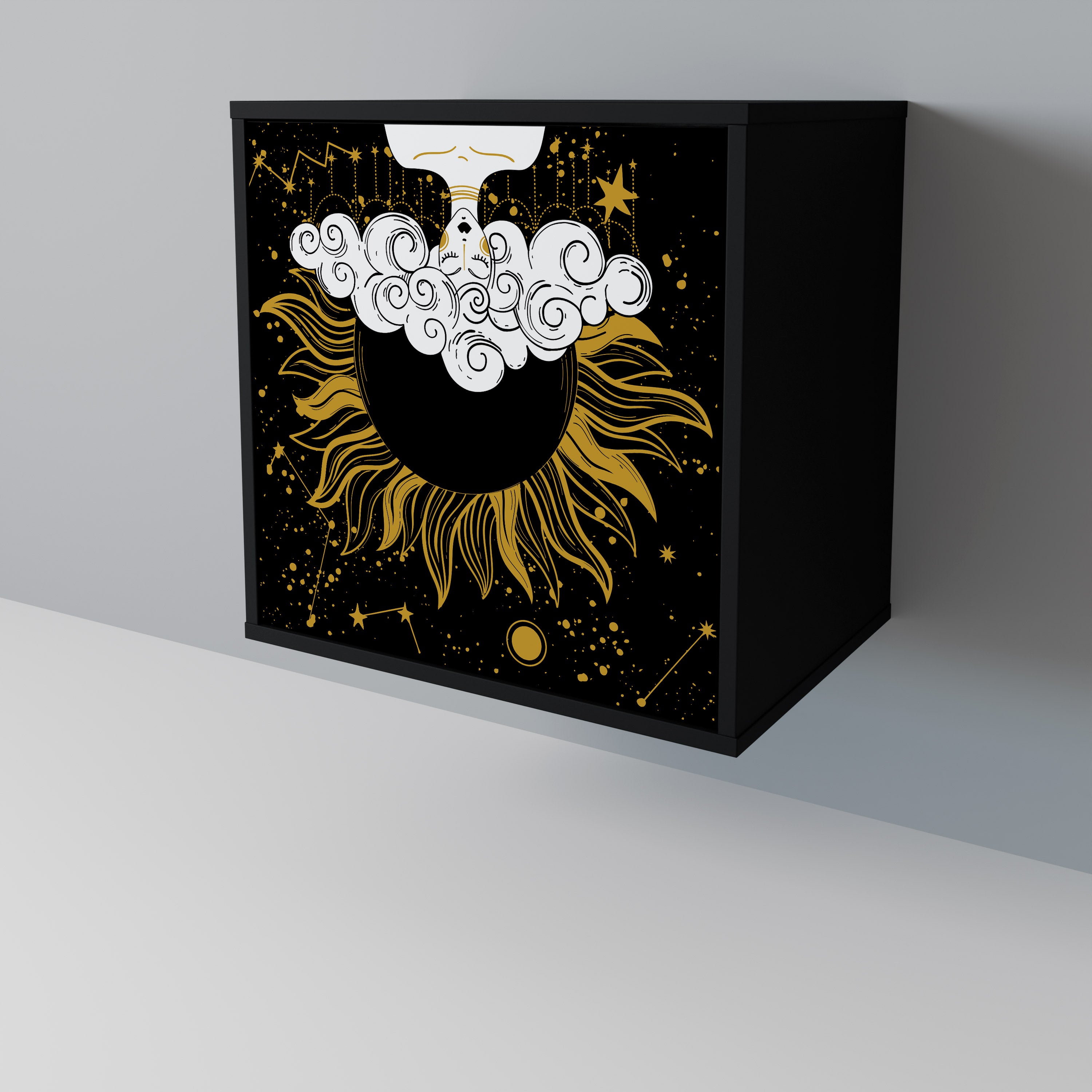 STELLAR CONSTELLATIONS Aparador de 1 Porta