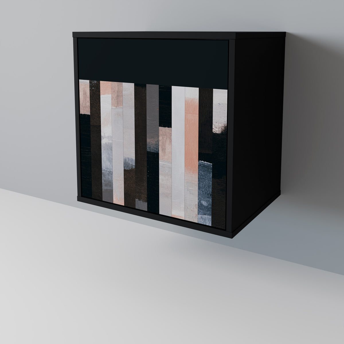 COLLAGE OF RECTANGLES Aparador de 1 Porta