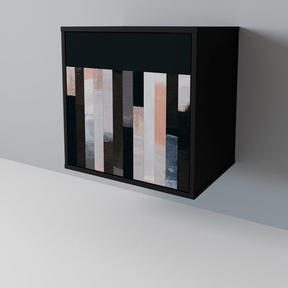 COLLAGE OF RECTANGLES Aparador de 1 Porta