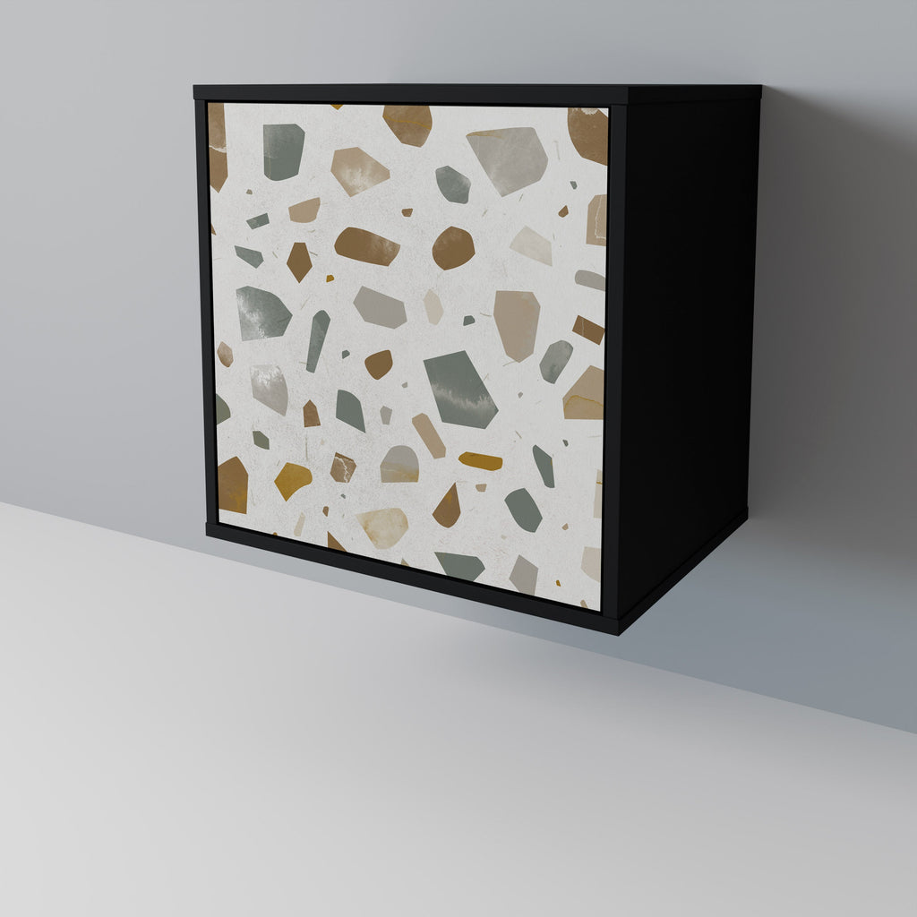 PIECES OF TOMORROW 1-Door Sideboard in Black Finish