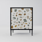 PIECES OF TOMORROW 1-Door Sideboard in Black Finish