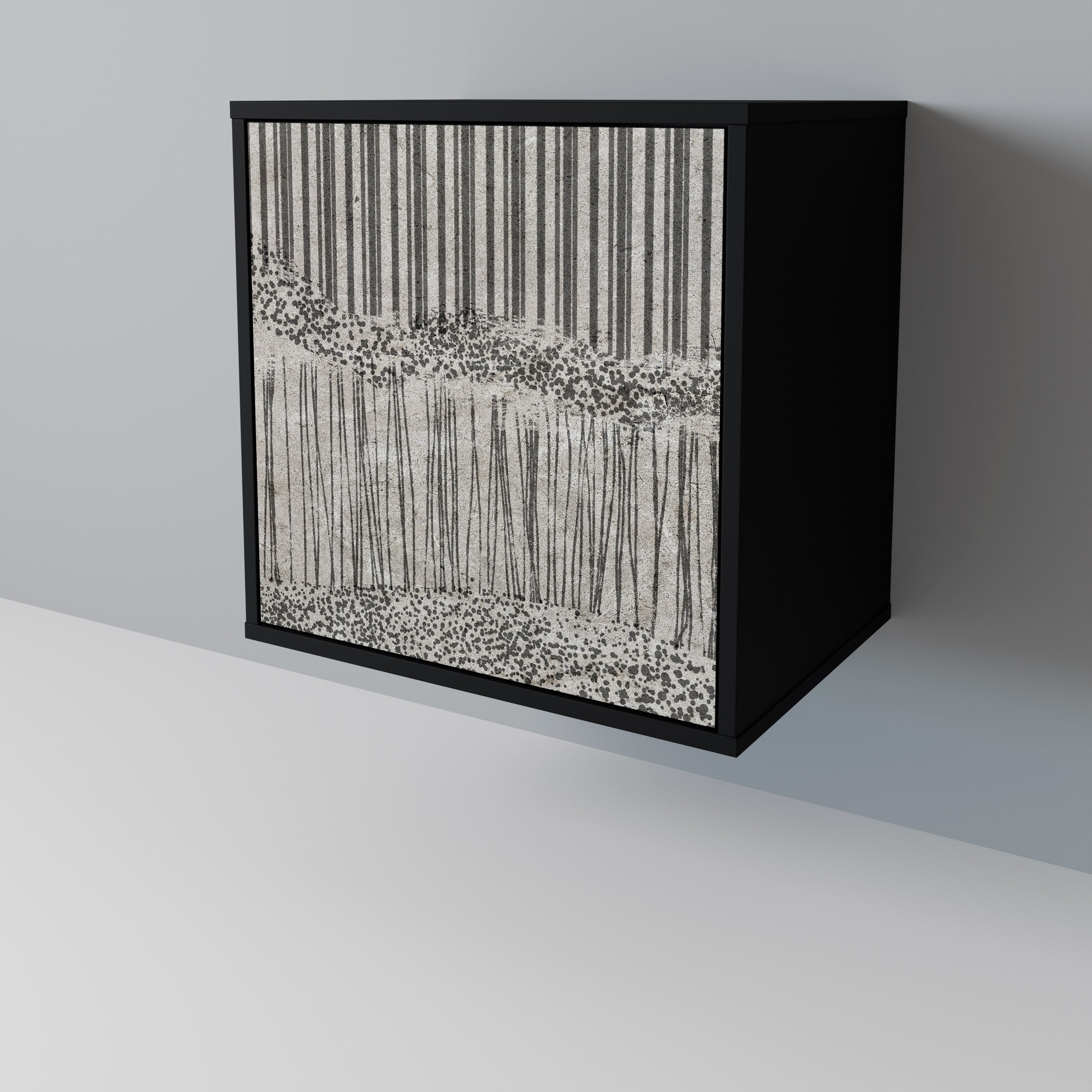 GRAIN LINES Aparador de 1 Porta