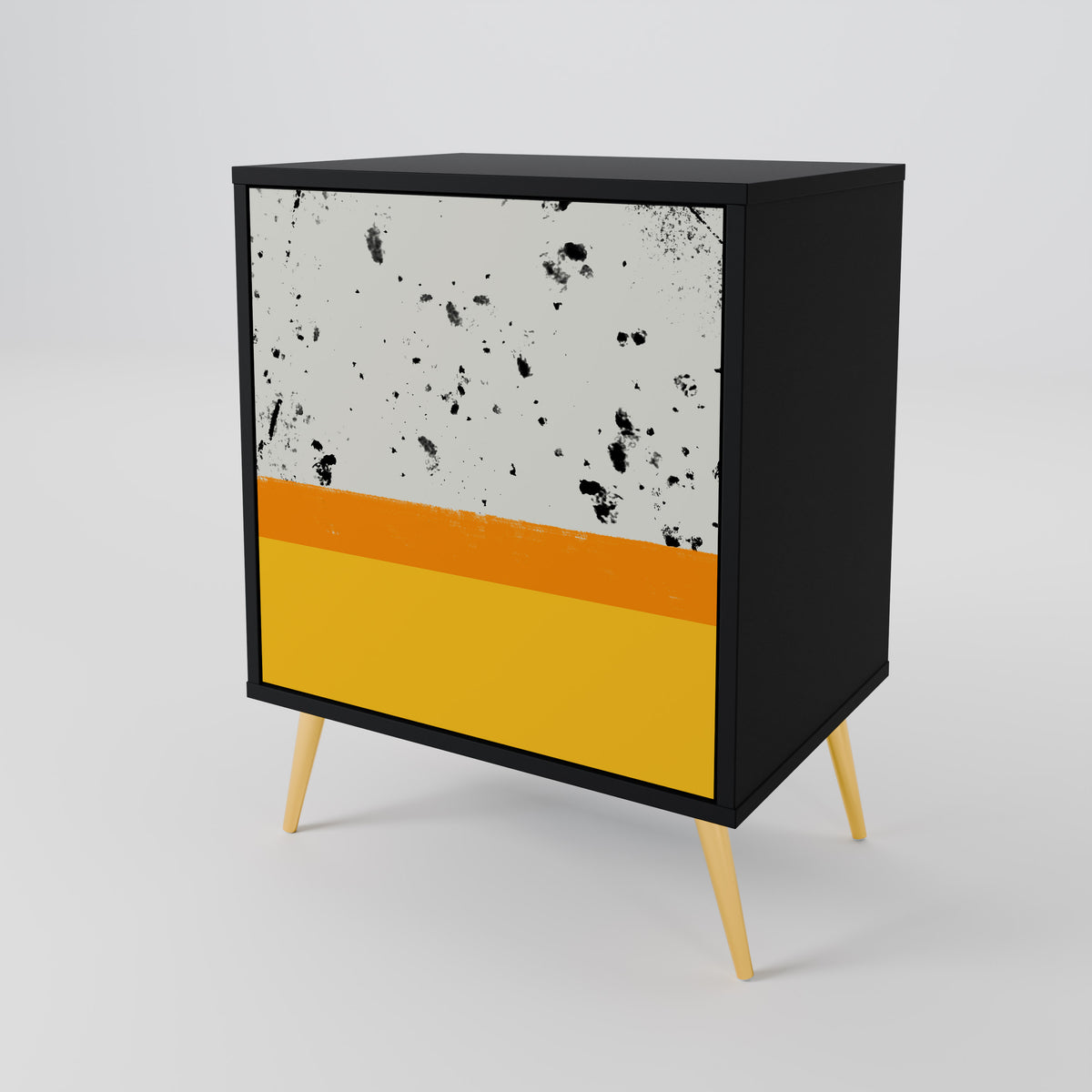 DYED BY ORANGE 1-Door Sideboard