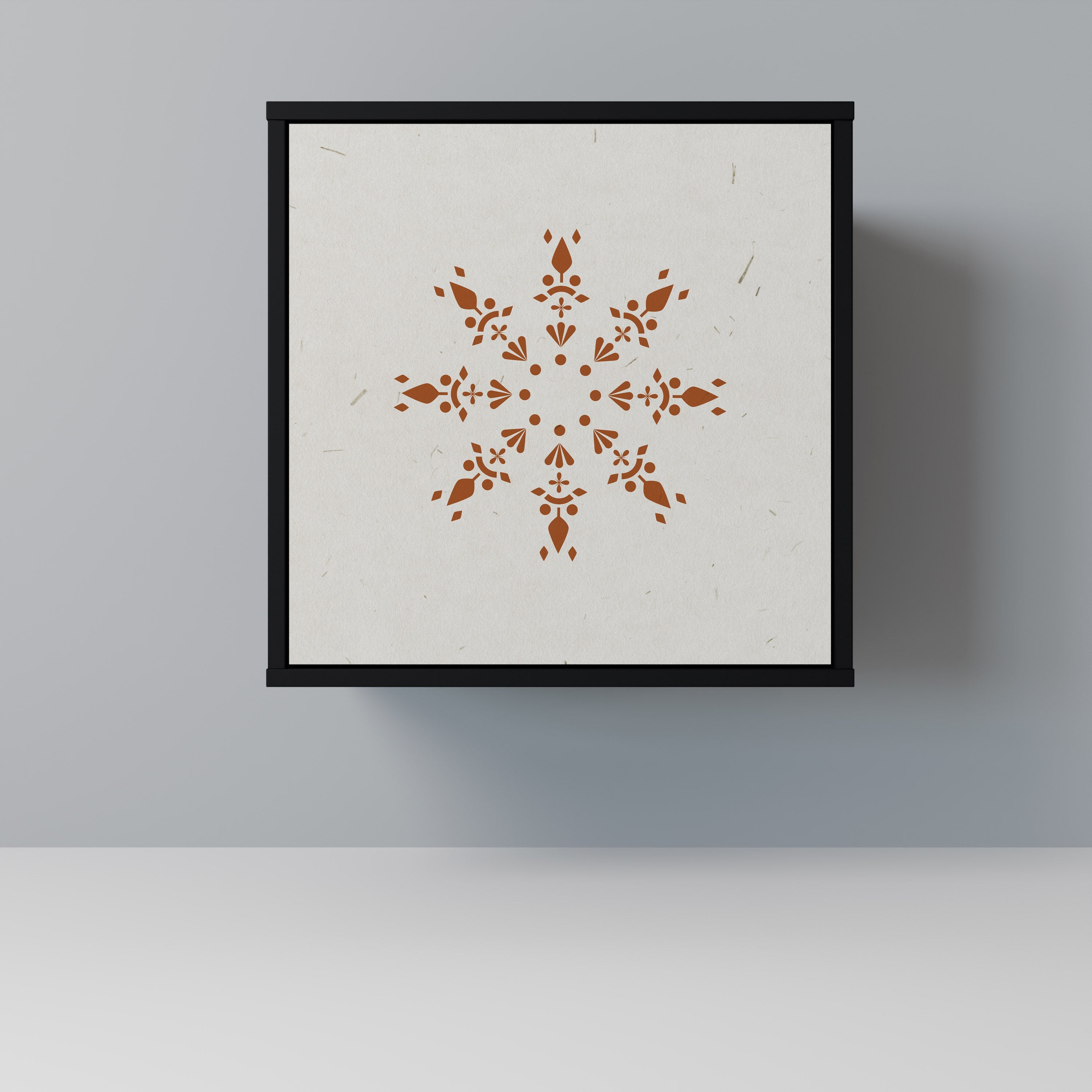 DAILY HARMONY Aparador de 1 Porta em Acabamento Preto