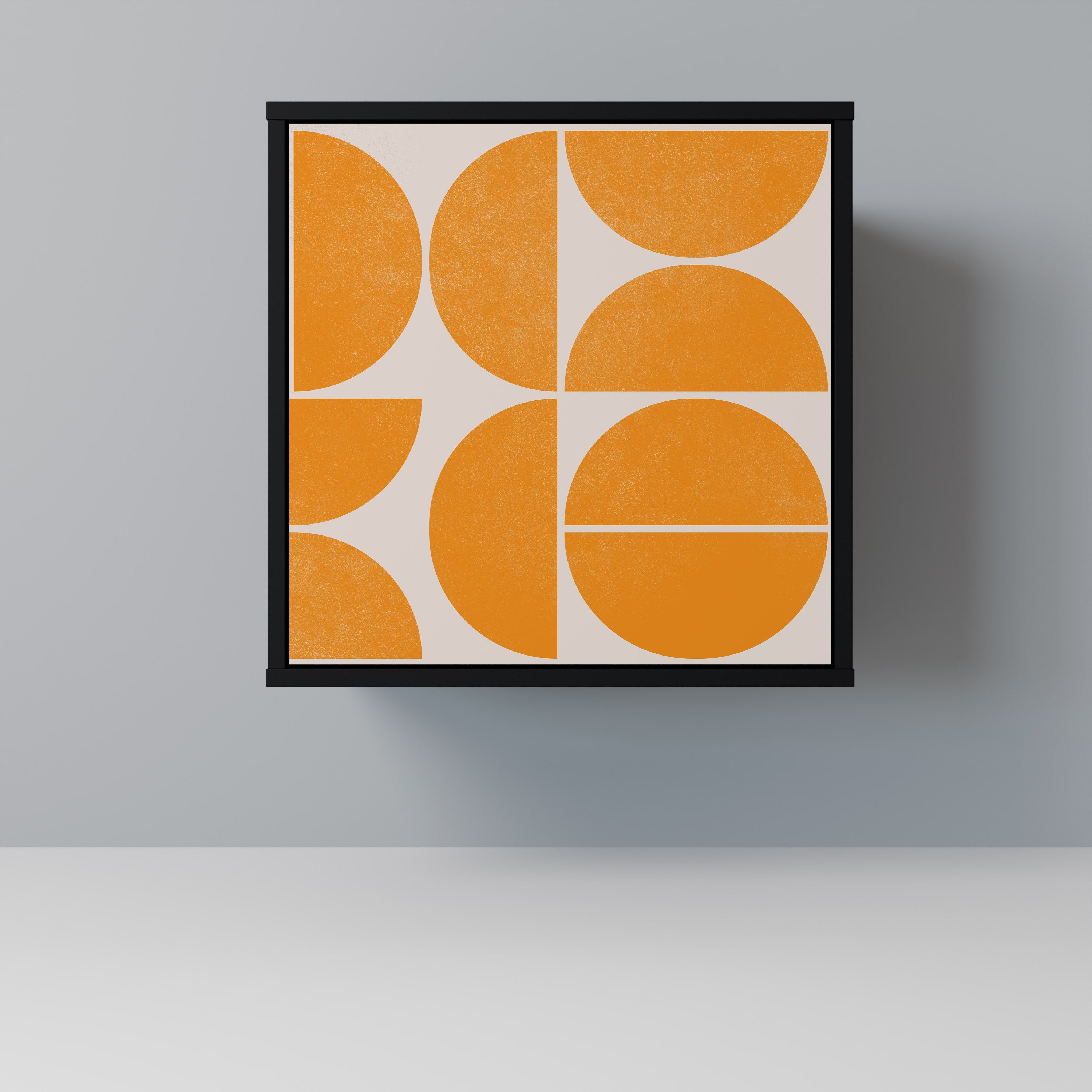 RECURRING DREAMS Aparador de 1 Porta em Acabamento Preto