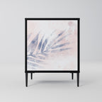 TIMELESS FLOAT Aparador de 1 Porta em Acabamento Preto