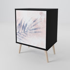 TIMELESS FLOAT Aparador de 1 Porta em Acabamento Preto