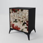 EPHEMERAL DAYS 1-Door Sideboard in Black Finish