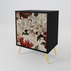 EPHEMERAL DAYS 1-Door Sideboard in Black Finish