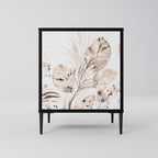 WILD TENDERNESS Aparador de 1 Porta em Acabamento Preto