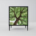 WILDERNESS DASH Aparador de 1 Porta em Acabamento Preto