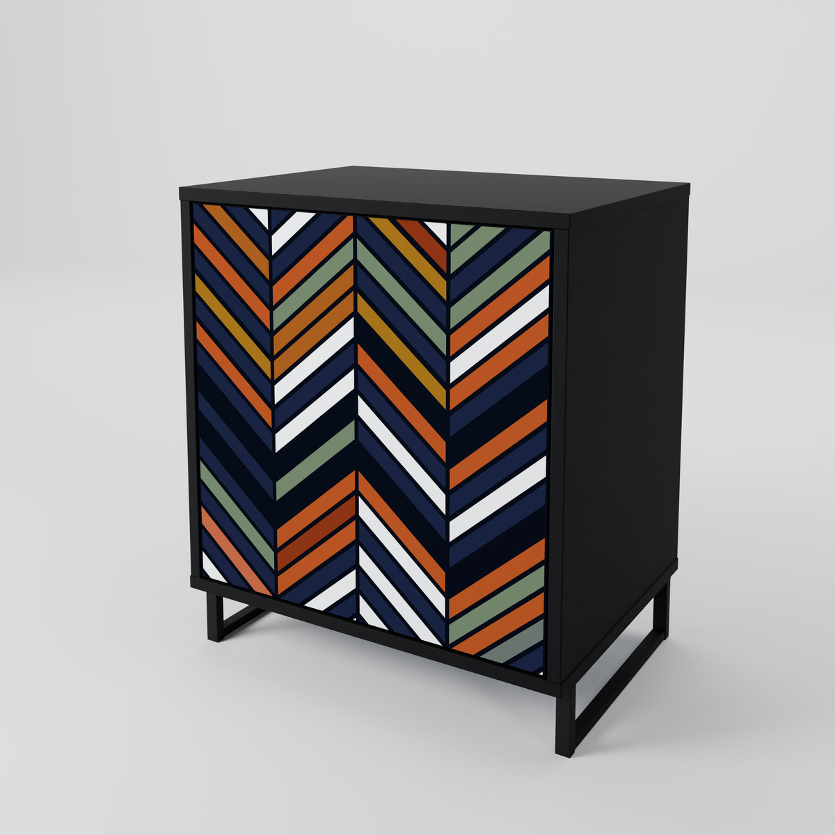 VIBRANT PATCHWORK Aparador de 1 Porta