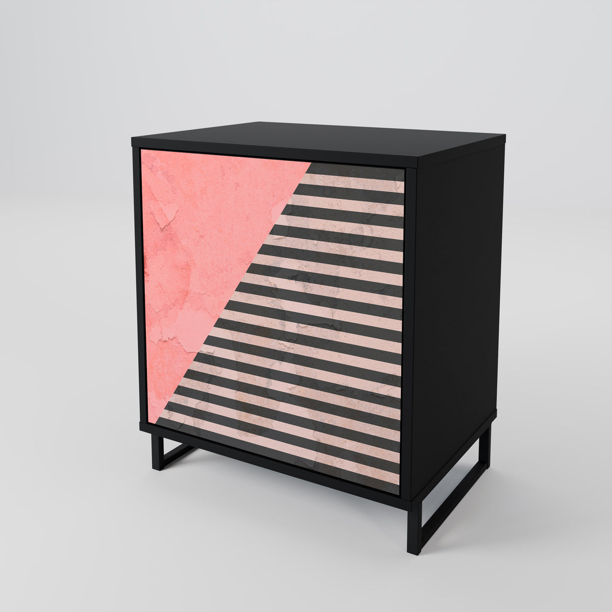 GLAMOROUS STRIPE Aparador de 1 Porta